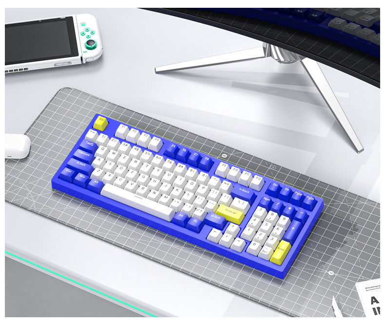 Mechanical Keyboard Customized Three-mold Machinery Key Mouse Suit